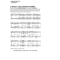 /partitions/Amour c est comme la météo (l ) (4vm)-(2008)