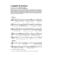 /partitions/Appétit du bonheur (L ) 2ve)-(2023)