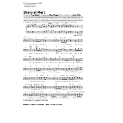 /partitions/Bravo et merci (4vm+Sol.)-(2007)