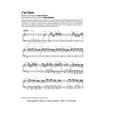 /partitions/J ai faim (4vm) (2016)