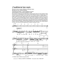 /partitions/J oublierai ton nom (4vm)-(2018)
