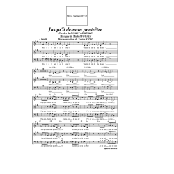 /partitions/Jusqu à demain peut-être (3vm) dont vh facul.)-(2004)