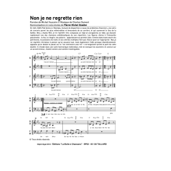 /partitions/Non Je ne regrette rien (4vm)-(2016)