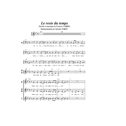 /partitions/Reste du temps (le) (4vm)-(2002)