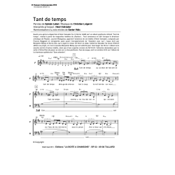 /partitions/Tant-de-temps (4vm)-(2013)
